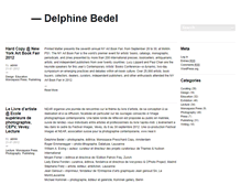 Tablet Screenshot of blog.delphinebedel.com